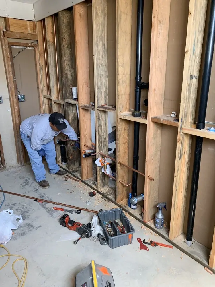 Commercial rough-in plumbing for Trenchless Sewer Repair in Morro Hills